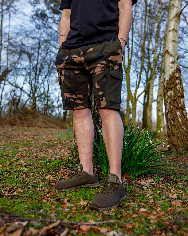 Spodenki Wędkarskie Fox LW Camo Jogger Short