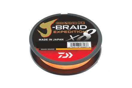 Plecionka Daiwa J-Braid Expedidtion X8 Smash Orange (3000m)