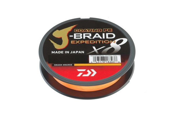 Plecionka Daiwa J-Braid Expedidtion X8 Smash Orange (3000m)