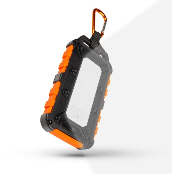 Xtorm Solar Charger Black/Orange - Xtorm Solar Charger 10.000 MAh Black/Orange