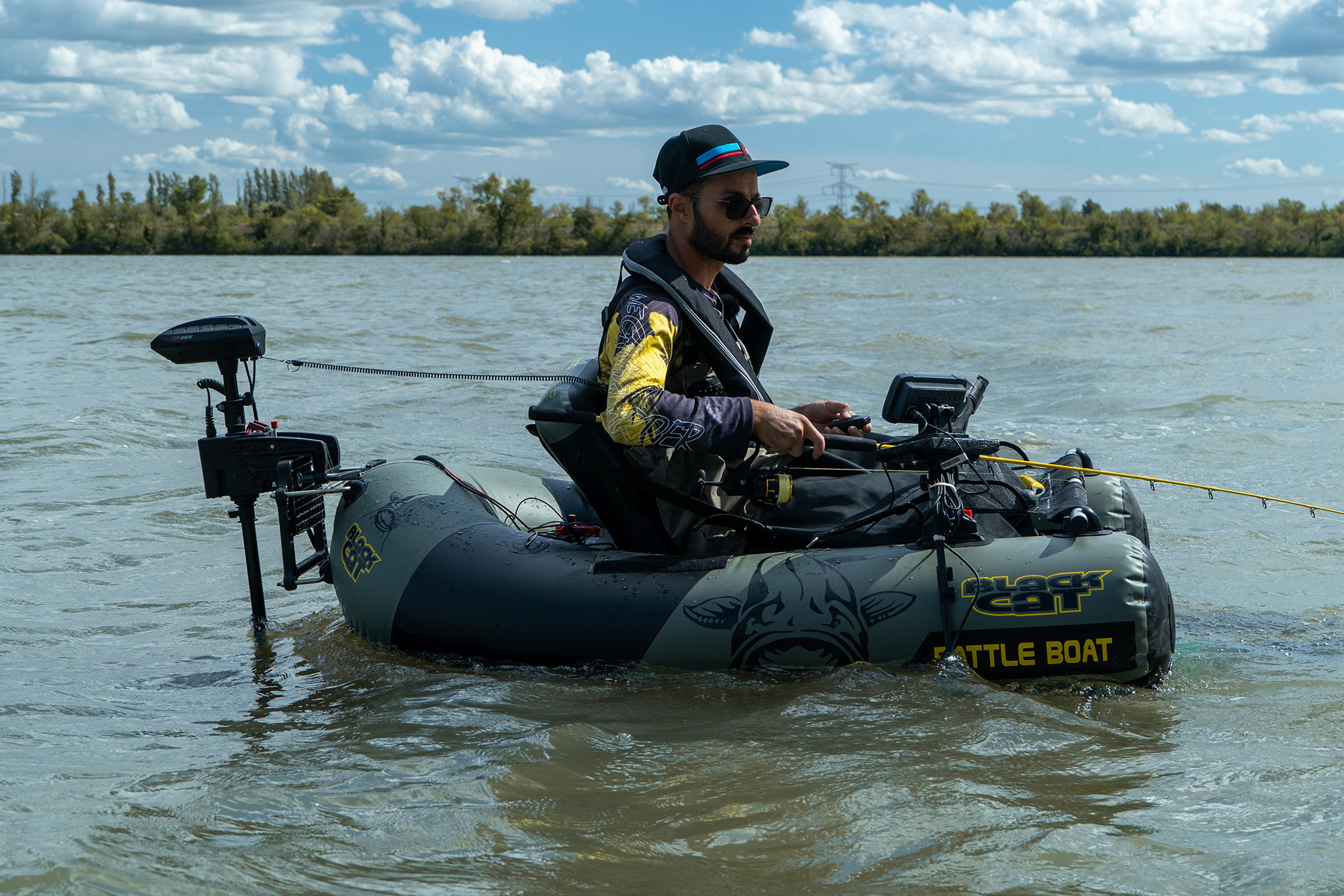 Silnik Elektryczny Rhino CR30VF Electric Outboard + Pilot