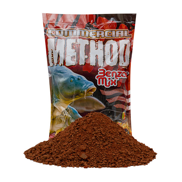Benzar Mix Commercial Method Groundbait And Pellet - Red Krill